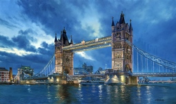 Alexei Butirskiy Alexei Butirskiy An Evening in London (Luchae) - (Framed)